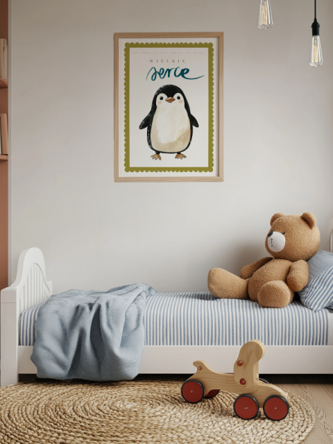Wielkie Serce – Uroczy Pingwinek Wielkie Serce – Uroczy Pingwinek